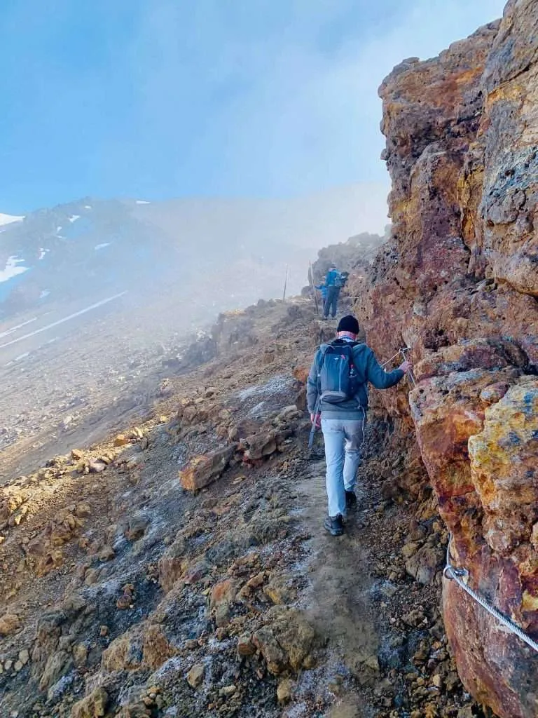 Tongariro Alpine Crossing risks